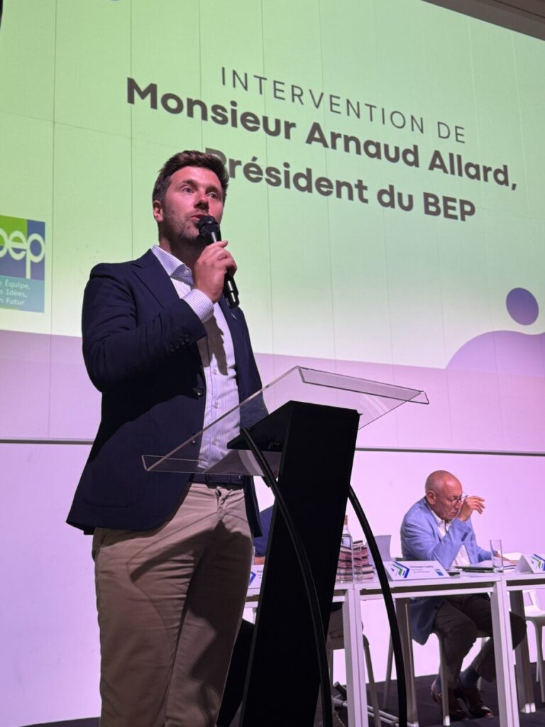 Discours de Mr Allard, Président du BEP