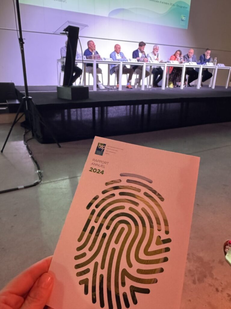 Vue sur le rapport annuel