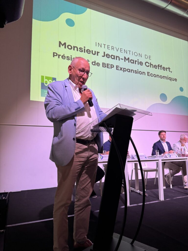 Discours de Mr Cheffert, Président sortant de Bep Expansion Economique